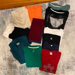 Women’s shirt sleeve and sleeveless tees  and casual pants